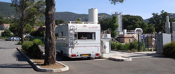 Aire camping-car