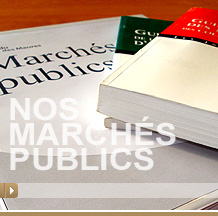 Nos marchés publics